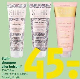 Coop 365 Stuhr shampoo tilbud