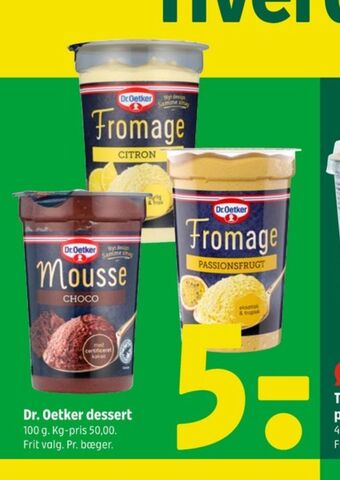 Coop 365 Dr oetker fromage citron tilbud