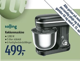 Føtex Salling køkkenmaskine tilbud