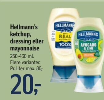 Føtex Hellmanns mayonnaise tilbud
