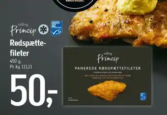 Føtex Salling princip rødspættefileter tilbud