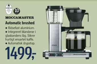 Føtex Moccamaster kaffemaskine tilbud