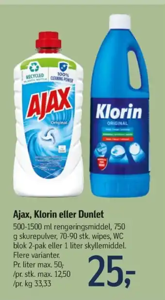 Føtex Klorin klor tilbud