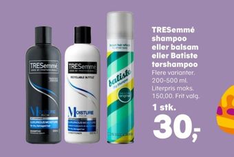 Kvickly Tresemmé shampoo tilbud