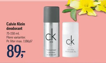 Calvin klein deospray