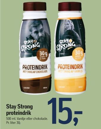 Føtex Stay strong proteindrik chokolade tilbud