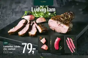 Føtex Ludvig lammefilet tilbud