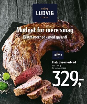Føtex Ludvig oksemørbrad tilbud