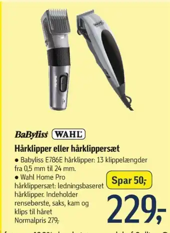 Babyliss hårklipper