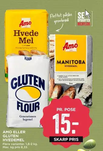 Gluten flour hvedemel