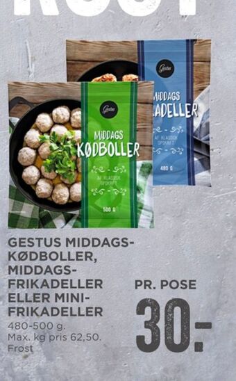 MENY Gestus kødboller tilbud