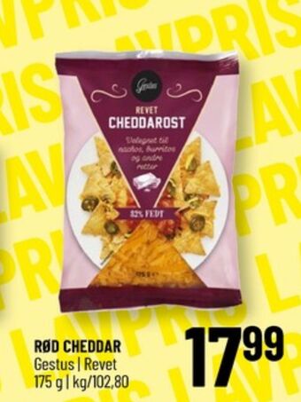 Gestus revet ost cheddar