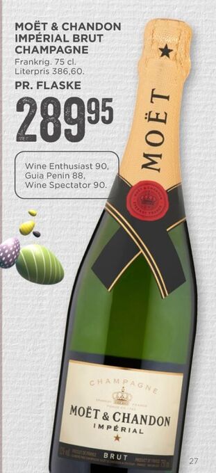 MENY Moët & chandon champagne tilbud