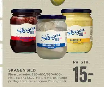 MENY Skaga sild tilbud