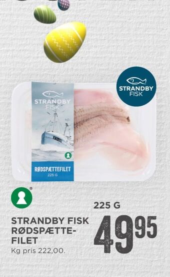 MENY Strandby fisk rødspættefilet tilbud