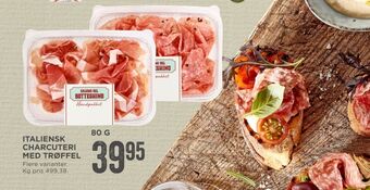MENY Salumi del botteghino skinke trøffel tilbud