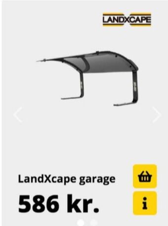 Landxcape robotplæneklippergarage