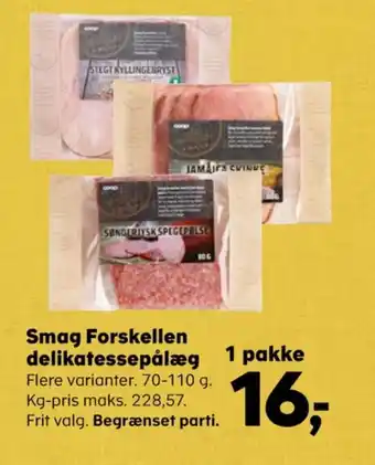 SuperBrugsen Smag forskellen kyllingebryst stegt tilbud