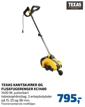Davidsen Texas kantskærer tilbud