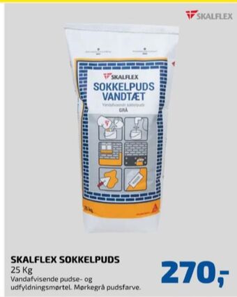 Davidsen Skalflex sokkelpuds tilbud