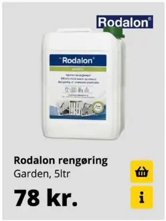 Rodalon belægningsrens