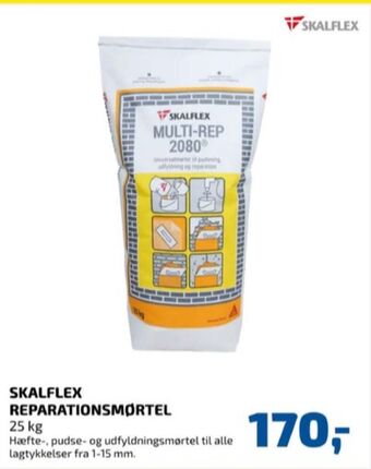 Davidsen Skalflex mørtel tilbud