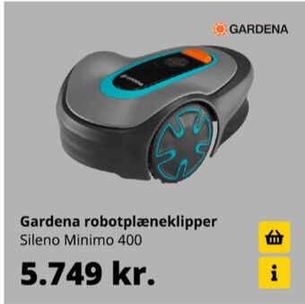 Gardena robotplæneklipper