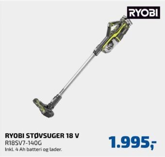 Davidsen Ryobi støvsuger tilbud