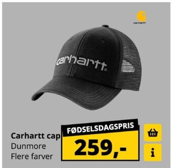 10-4 Byggecenter Carhartt workwear cap tilbud