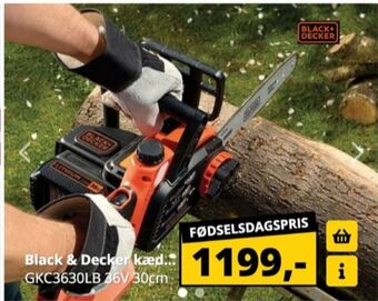 10-4 Byggecenter Black&decker kædesav tilbud
