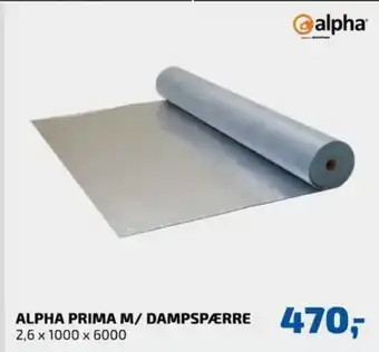 Davidsen Alpha dampspærre tilbud