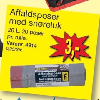 Harald Nyborg Harald nyborg affaldsposer tilbud