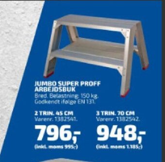Davidsen Jumbo Super Proff Arbejdsbuk tilbud