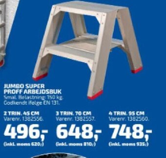 Davidsen Jumbo Super Proff Arbejdsbuk tilbud