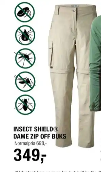 Insect shield bukser