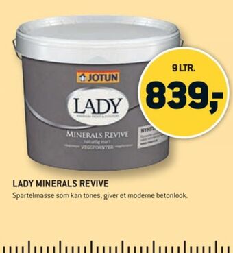 XL-BYG Lady maling tilbud