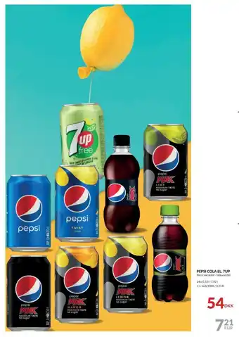 Nielsen's Discount Pepsi cola tilbud