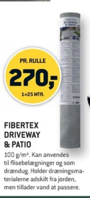 XL-BYG Fibertex belægningsdug tilbud