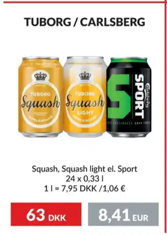 Nielsen's Discount Squash light appelsinsodavand tilbud