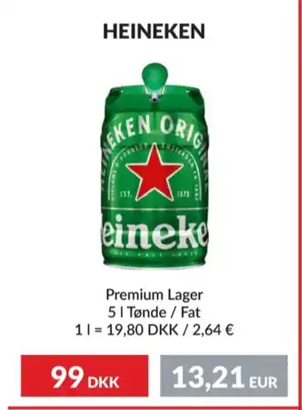 Nielsen's Discount Heineken øl tilbud