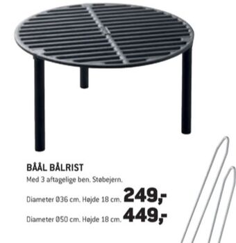 XL-BYG Båål bålrist tilbud
