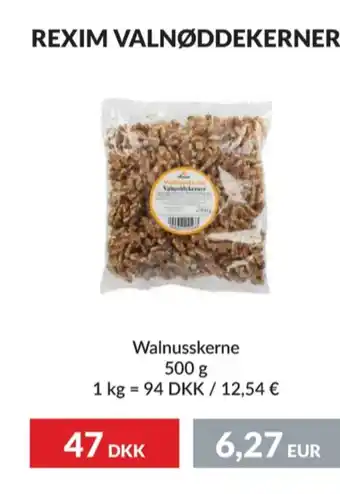 Nielsen's Discount Rexim valnødder tilbud