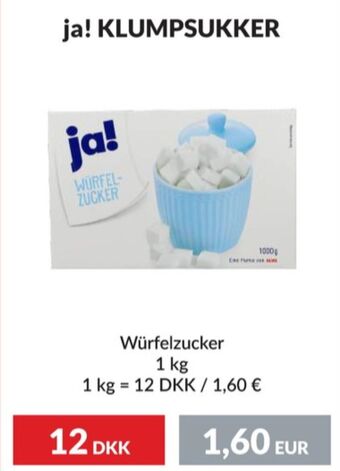 Nielsen's Discount Ja! sukker hugget tilbud