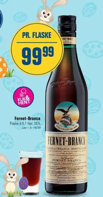 Otto Duborg Fernet branca bitter tilbud