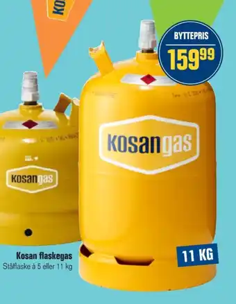 Otto Duborg Kosan gasflaske tilbud