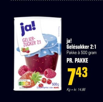 Otto Duborg Ja! sukker tilbud