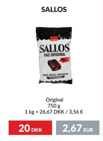 Nielsen's Discount Sallos bolsjer tilbud