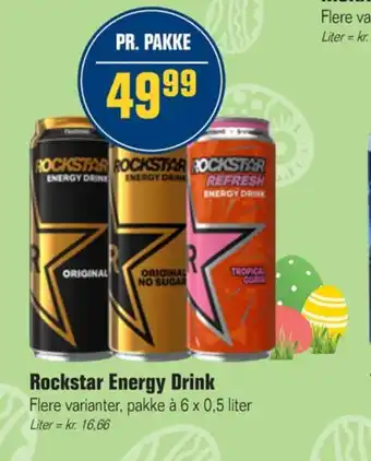 Otto Duborg Rockstar energidrik tilbud