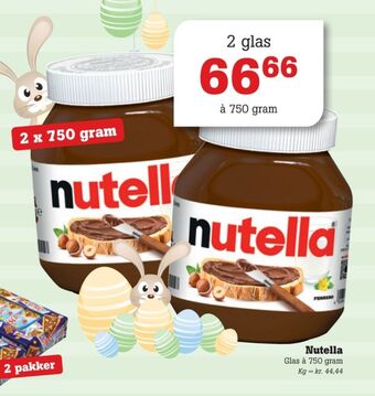 Poetzsch Padborg Nutella smørepålæg tilbud