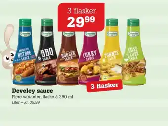 Poetzsch Padborg Develey sauce flydende tilbud